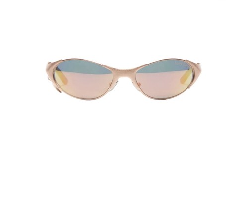 Acne Studios Rose Gold Metal Charm Sunglasses