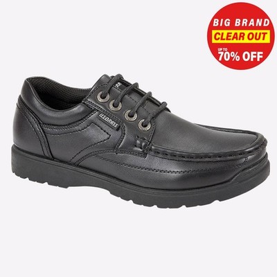 U.S. Brass Bosque Junior Classic School Smart Comfort Schuhe schwarz