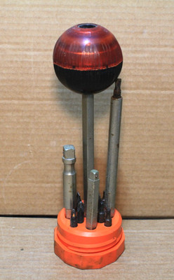 Vtg Creative Tools Inc. Easydriver Ratchet Ball Screwdriver, Bits, & Extensions