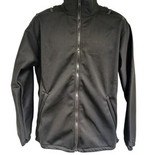 SeaHawk Soft Shell Jacket Black Windproof Waterproof 773 Wet Weather Coat