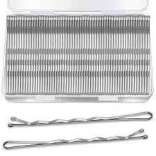 Large Silver Bobby Pins for Women, 240PCS 2.76 Inch Extra Long Bobby Pins Jum...