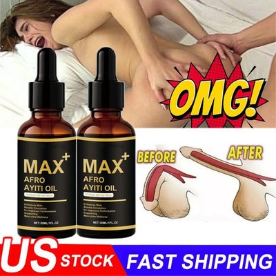 Max+ Afro Ayiti essential oil Herbal Oil Designed For Man Enhances Male Circulat