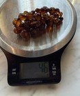 Vintage Cherry Amber Catalin Bakelite Graduated Round Bead Necklace 46g 21in — photo 9