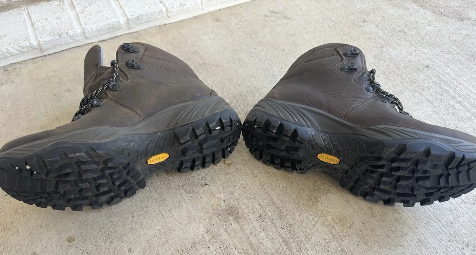 Scarpa Terra Hiking Boots Womens 7 1/2 Mens 6 1/2 Brown Leather  Waterproof - Image 3 of 4