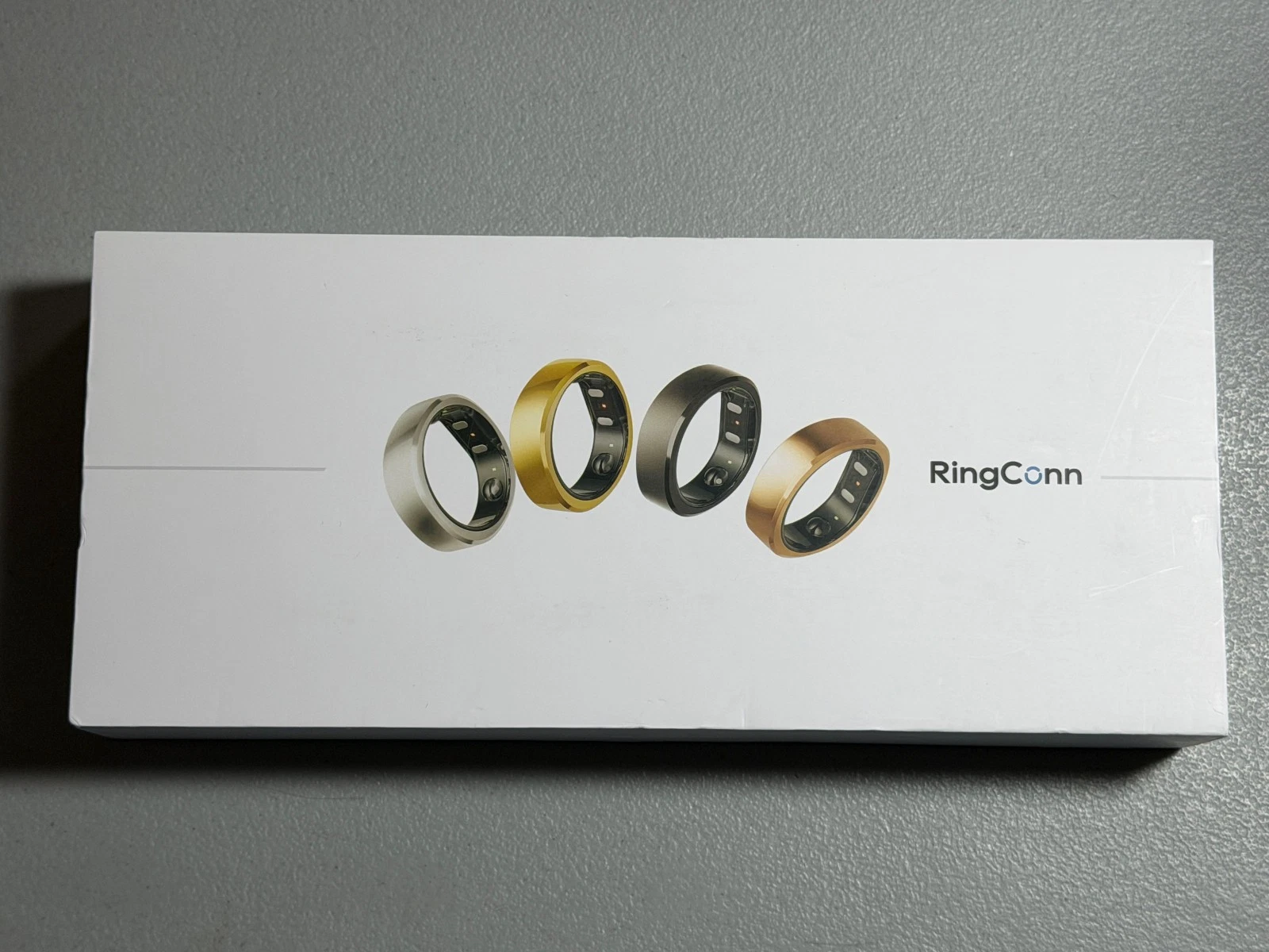 NEW RingConn Gen 2 Ultra-Thin Smart Ring Size 6 Future Silver Health Tracking
