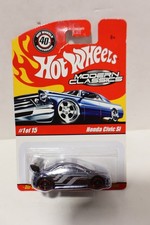 Hot Wheels Modern Classics Honda Civic Si Blue Damaged Card Sealed Hot Wheels Modern Classics Honda Civic Si Blue Damaged Card Sealed