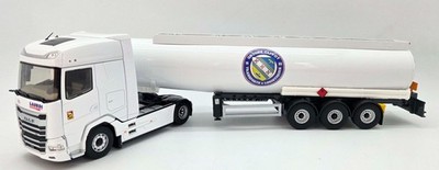 ELIGOR, DAF XG 4x2 mit LAURDI Trans 3-Achs-Kohlenwasserstofftankwagen, 1/43, ...