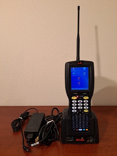 Itron FC300 Handheld Meter Reader Scanner SRead w/ Dock Base & Battery Charger