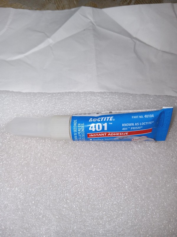 Loctite 233641 Instant Adhesive, 401 Series, Clear, 0.1 Oz, Tube