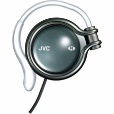 JVC HP-AL102-B Onyx Black Open Air Clip-On Earphones Stereo Headphones