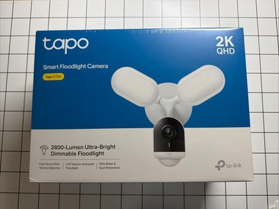 TP-Link Tapo C720 2K QHD Smart Camera FLOODLIGHT 2800 LUMENS Motion Sensor NIB