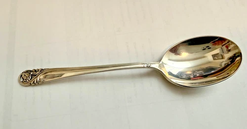 "Spring Glory" Oval  Soup Spoon-6.5" International Sterling