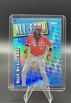 2025 Topps Chrome Logofractor Edition - All-Etch Elly De La Cruz #CAE-4