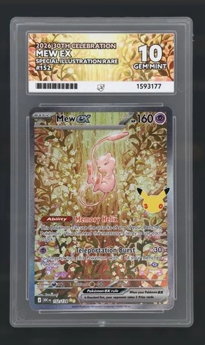 Ace (3-153) 153/128 ACE graded card