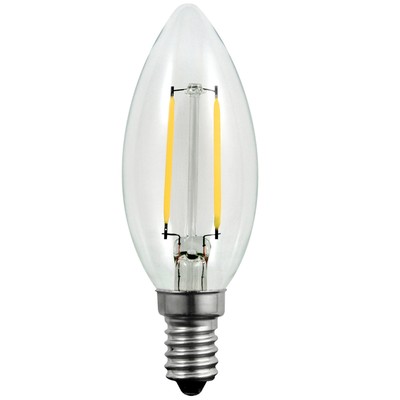 Polux LED Filament Glühbirne E14 230lm Platinum Warmweiß 3000K IP20