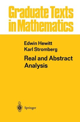 Edwin Hewitt (u. a.) | Real and Abstract Analysis | Taschenbuch | Englisch | xii
