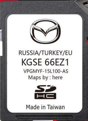 AKTUELLSTE Navi SD Karte für MAZDA Europa KGSE66EZ1 neueste Version