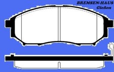Bremsbeläge vorne Infiniti EX, QX50, Nissan Murano, Pathfinder, Qashqai, Koleos
