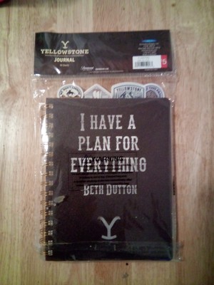 Yellowstone Spiral Bound Beth Dutton Journal -I Have a Plan For Everything-