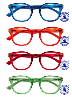 Lesebrille Lollipop I Need You Blau Rot Orange Grün Unisex Design Bunt Farbig 
