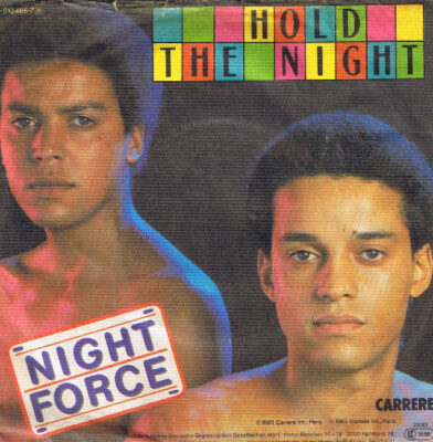 Night Force (3) - Hold The Night (7'', Single)