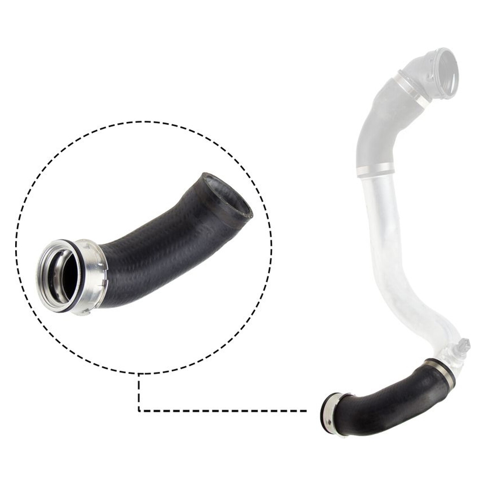Gates Turbo Hose 09-0724 - High Quality Replacement For BMW