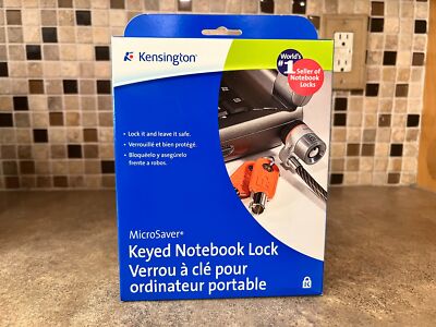 KENSINGTON MICROSAVER KEYED SECURITY CABLE LOCK 64068 XB-10