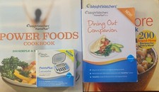 Lot of 5 WeightWatchers Cookbooks Points Plus Calculator