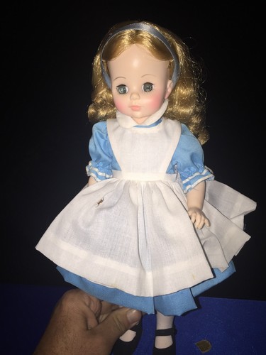 ABITO E SCATOLA MADAME ALEXANDER originale Alice nel paese delle meraviglie Walt Disney BAMBOLA ❤️m17 - Foto 5 di 10