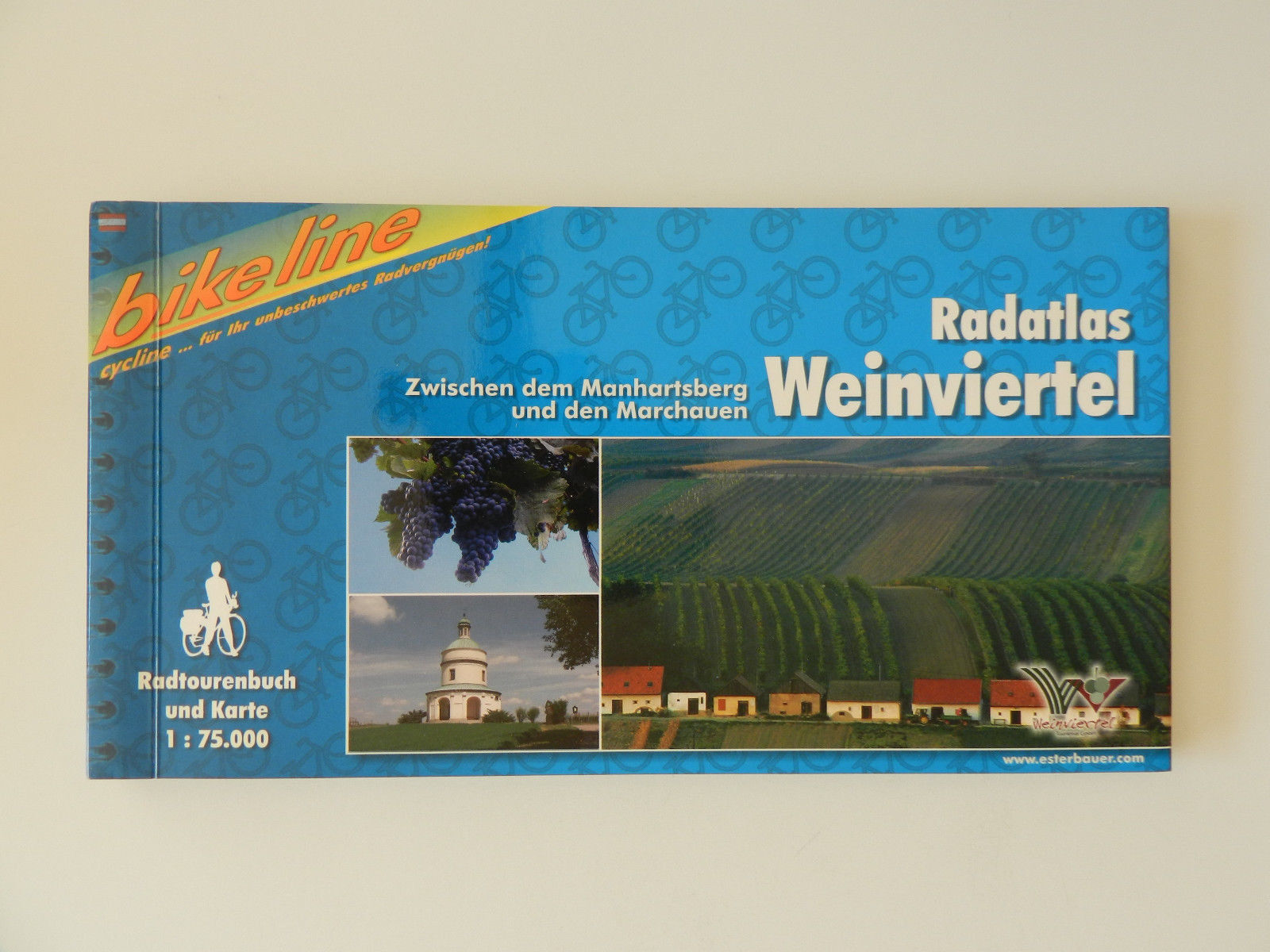 Radatlas Weinviertel Radtourenbuch und Karte Bikeline Manhartsberg Marchauen - Verfasser
