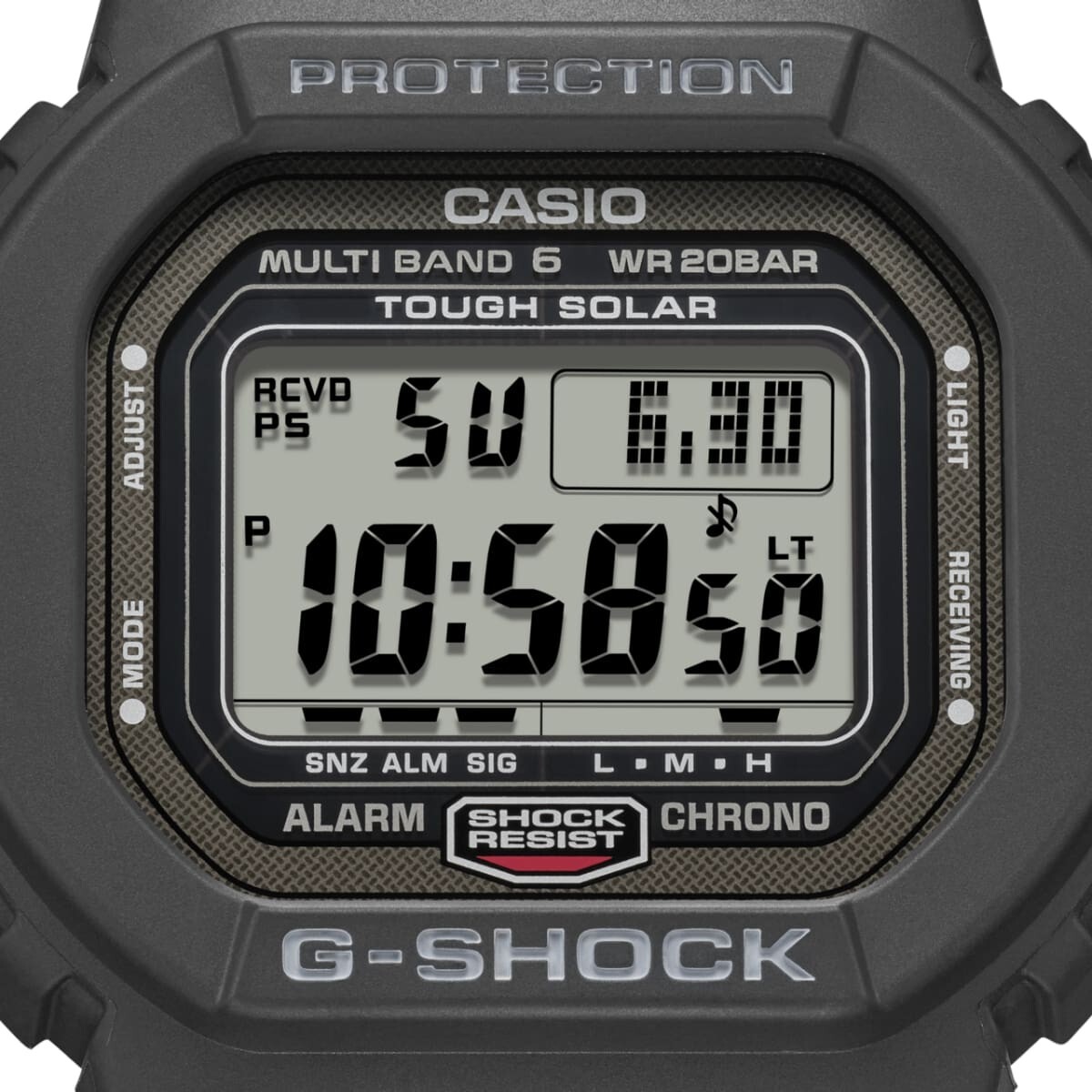 G-SHOCK GW-5000U-1JF ブラック GW5000U-1 | G-SHOCK 5600 SERIES Black | CASIO