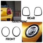 For Mini Cooper Light Surrounds Set Gloss Black Replacement Kit F55 F56 F57