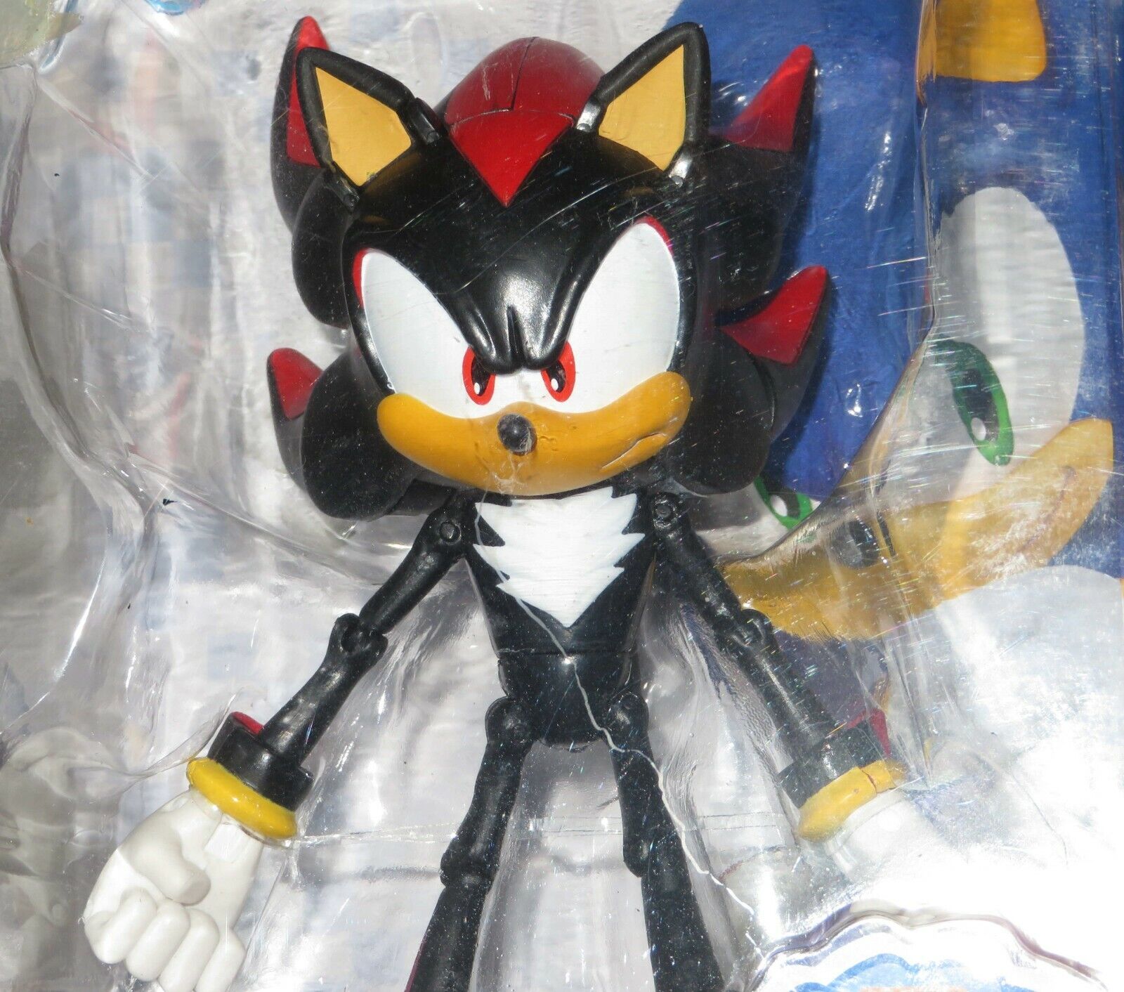  Sonic the Hedgehog: Shadow the Hedgehog 6 Super Posers Action  Figure : Toys & Games