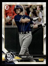 2018 Bowman Draft #BD-110 Grant Little Card San Diego Padres