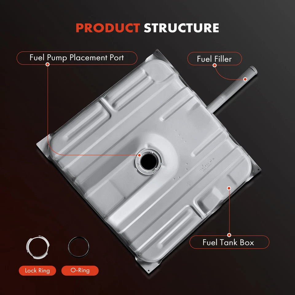 New 1x Fuel Tank for Pontiac Bonneville Catalina 1973-1973 with 26 Gallons Tank - Image 2 of 4
