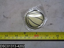 2-1/8" Gold Blank Basketball Medal