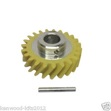 Kitchenaid Stand Mixer Genuine Spare Part Worm Drive Gear And Grooved Pin.