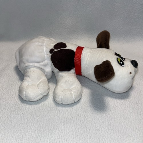 Hasbro Pound Puppy Newborn White Brown Spots 2021 8.5” Underwear Collectible - Picture 3 of 7