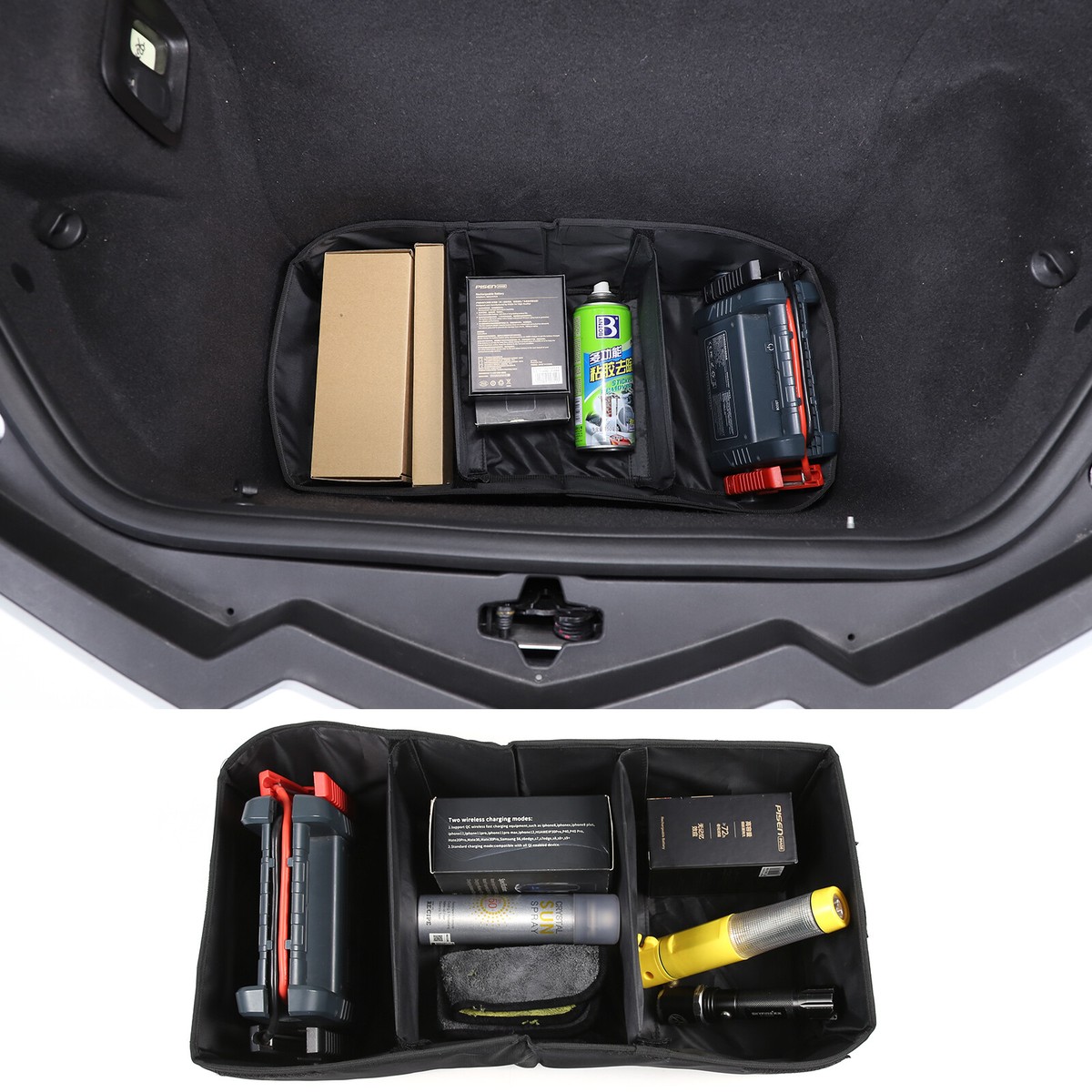 For Corvette C8 20-25 Front Trunk Insert Frunk Foldable Storage