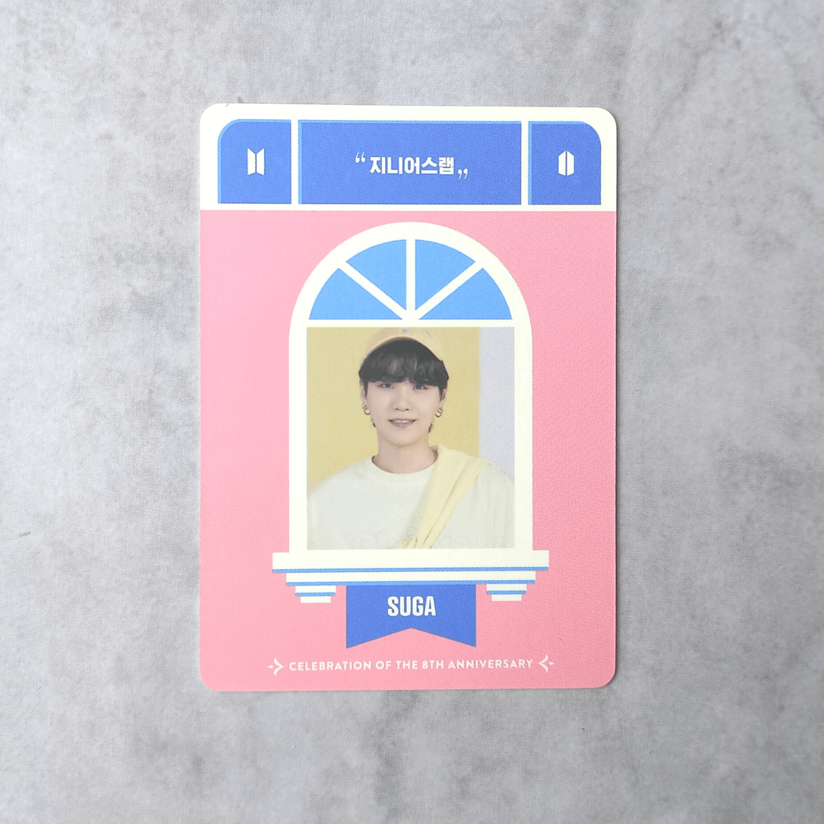 BTS 2021 Festa D-Day Calendar 8th Anniversary Compelete Set - Suga