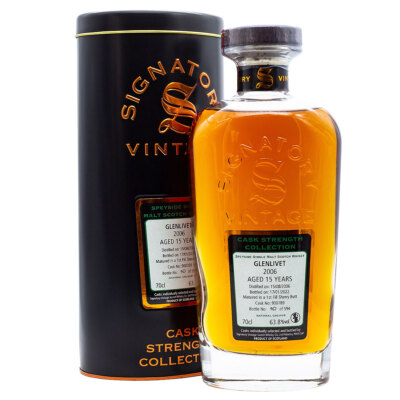 Glenlivet 15 Years 2006/2022 Cask 900789 Speyside Whisky 0,7l 63,8%