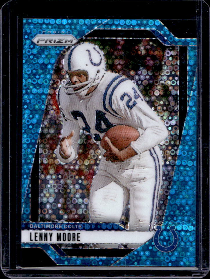 2024 Panini Prizm Lenny Moore No Huddle Blue #56/99