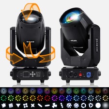 250W Moving Head Stage Light 8 48 prisms Beam Gobo DMX512 Disco DJ Bar Lighting