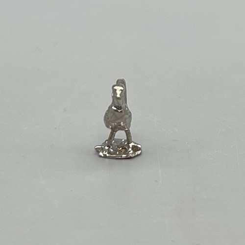 EUGENE KUPJACK Artisan STERLING SILVER Pheasant Figurine 349 MINIATURE DOLLHOUSE - Picture 8 of 13