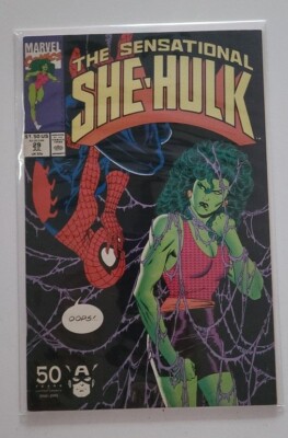 Sensational She-Hulk #29 Marvel Comics 1991  Spider-Man