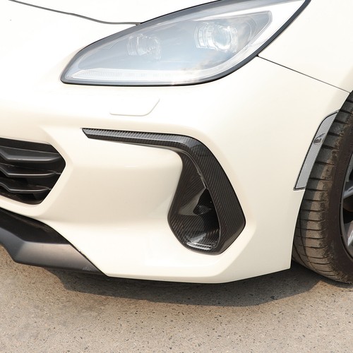Carbon Fiber Car Front Bumper Air Intake Cover Decorate Trim For BRZ ZD8 2022-23 - Picture 9 of 9