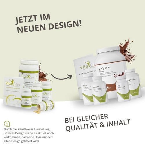 VitaCare 21-Tage-Stoffwechselkur + Daily One Proteinshake Schoko + Shaker - Bild 8 von 9