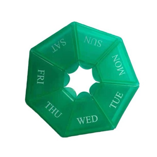 7 DAY WEEKLY DAILY PILL BOX Organiser Medicine Tablet Storage Dispenser Week New - Picture 62 of 108