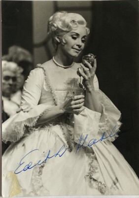 Edith Mathis signiert Oper Foto Unterschrift Autogramm Signatur Signed