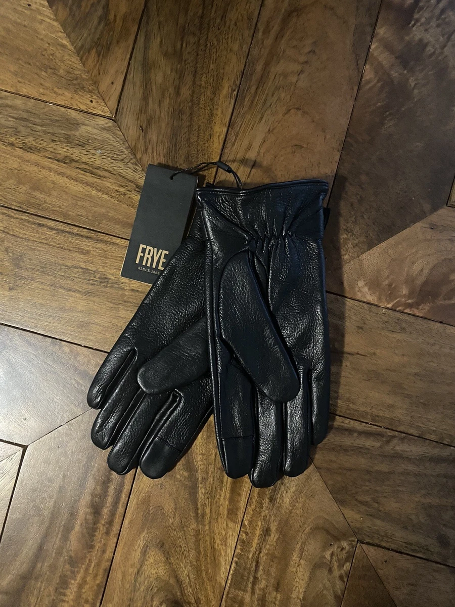 Black deerskin best sale gloves